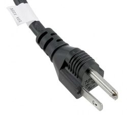 Kabel 5-15 to C13 Black 1,8 m / 6' 10a/125v 18/3 SJT Hanked