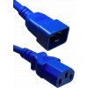 C20 to C13 Blue 1,0 m, 10a/250v, H05VV-F3G1,0 Power Cord