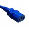 C20 to C13 Blue 1,5 m, 10a/250v, H05VV-F3G1,0 Power Cord