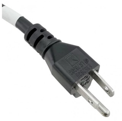 Kabel 5-15 to C13 Black 1,8 m / 6' 10a/125v 18/3 SJT Hanked